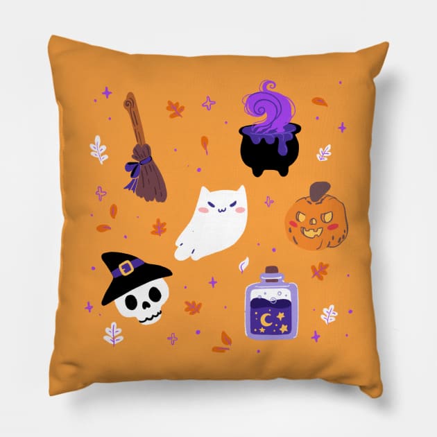 Witchy Pillow by The Moonborn