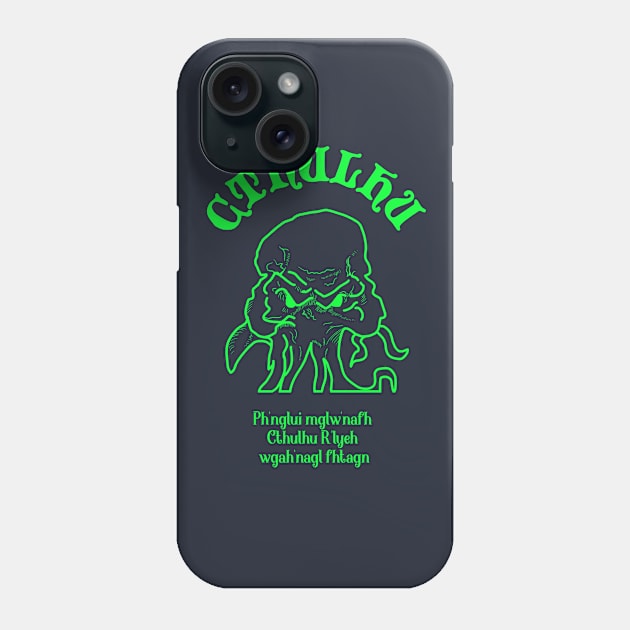 CTHULHU Phone Case by k4k7uz