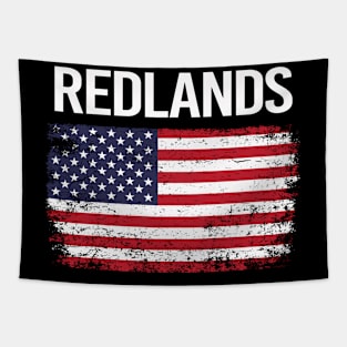 The American Flag Redlands Tapestry