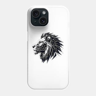 Lion Glass Phone Case