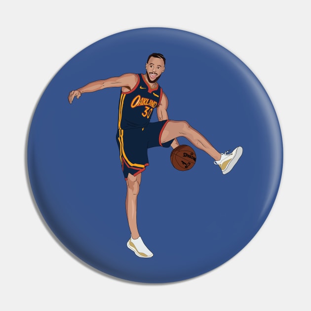 Steph Curry Golden State Warriors Pin by xavierjfong