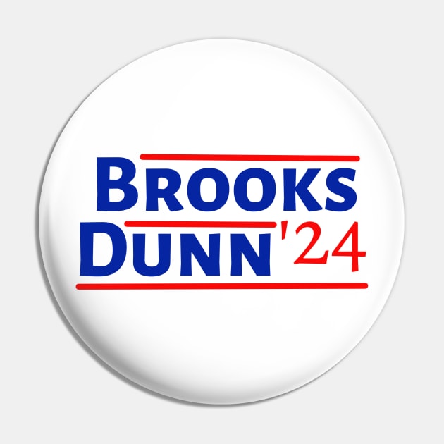 Brooks & Dunn '24 Pin by West CO Apparel 