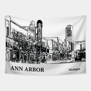 Ann Arbor Michigan Tapestry