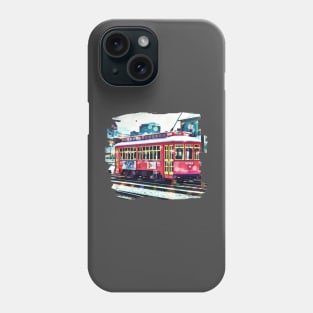 Bokeh Streetcar Phone Case