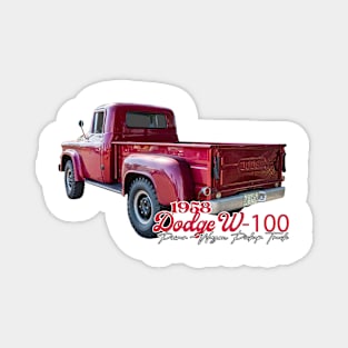 1958 Dodge W-100 Power Wagon Pickup Truck Magnet