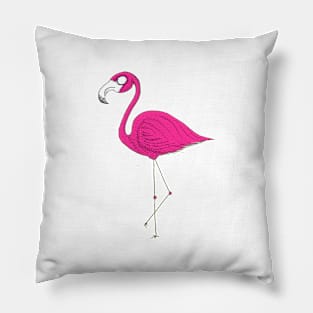 Pink Flamingo Pillow