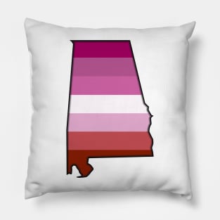 Alabama Lesbian Pride! Pillow