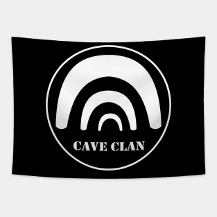 cave clan nature Tapestry