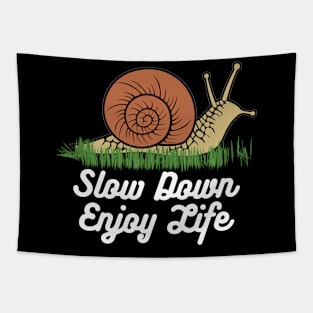 Snail Slow Life Tapestry