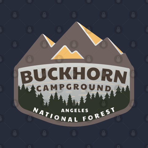 Buckhorn Campground Angeles National Forest Logo by Spatium Natura