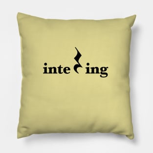 inte'rest'ing Pillow