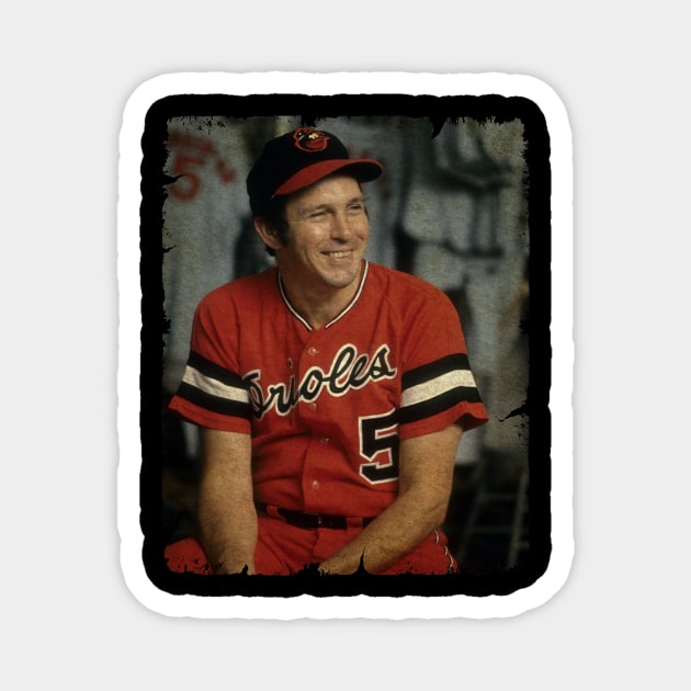 Brooks Robinson - Baltimore Orioles, 1972 Magnet by SOEKAMPTI