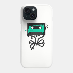 melting cassette shirt,audio cassette,cassette tape,old school,cassette party,retro cassette tape,vintage cassette tape Phone Case