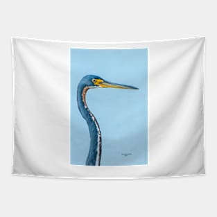 Blue heron Tapestry