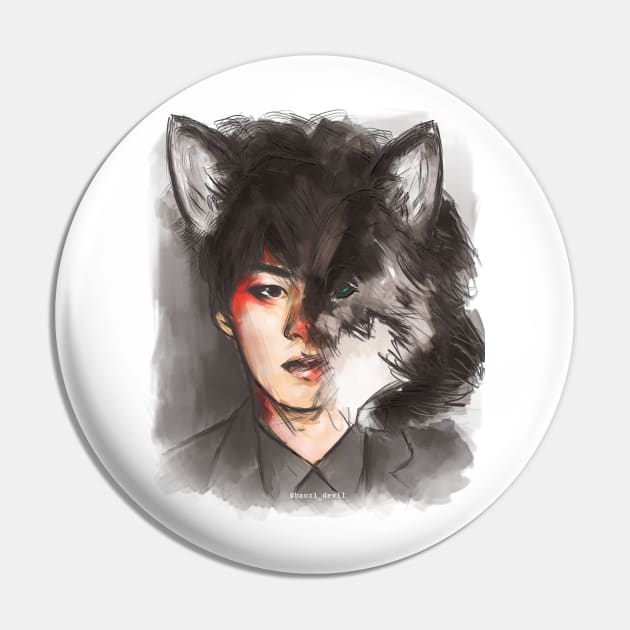 Min-Wolf Pin by baozidevil