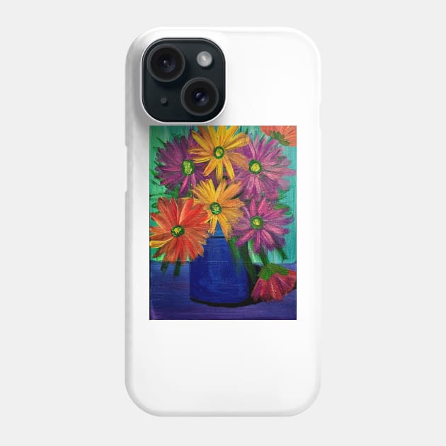 Multiple colorful of lily's flowers Phone Case by kkartwork