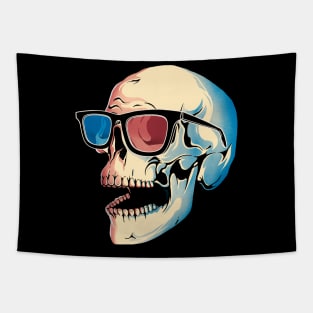 3D Horror Movie Tapestry