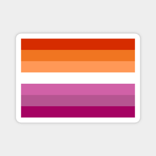 Lesbian Flag Magnet