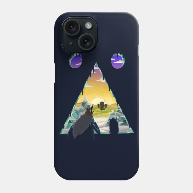 Ice Kingdom Sunset Phone Case by Talehoow