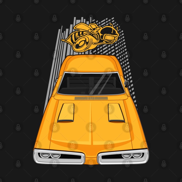 Dodge Coronet Super Bee 1970 - yellow by V8social