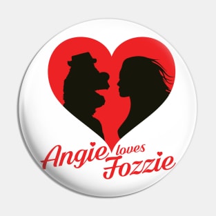 Angie Loves Fozzie Pin