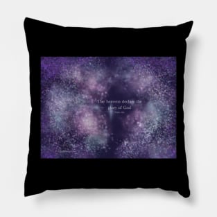 Nebula 8 - with Psalm 19:1 Pillow