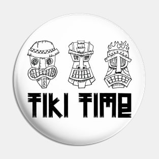 Tiki Time Pin
