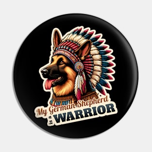 German Shepherd Indian Pin