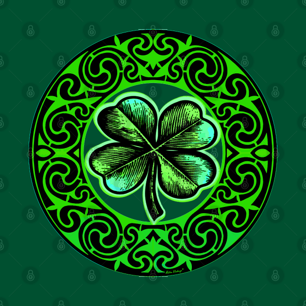 Shamrock Irish Celtic Fierceness by WarriorX