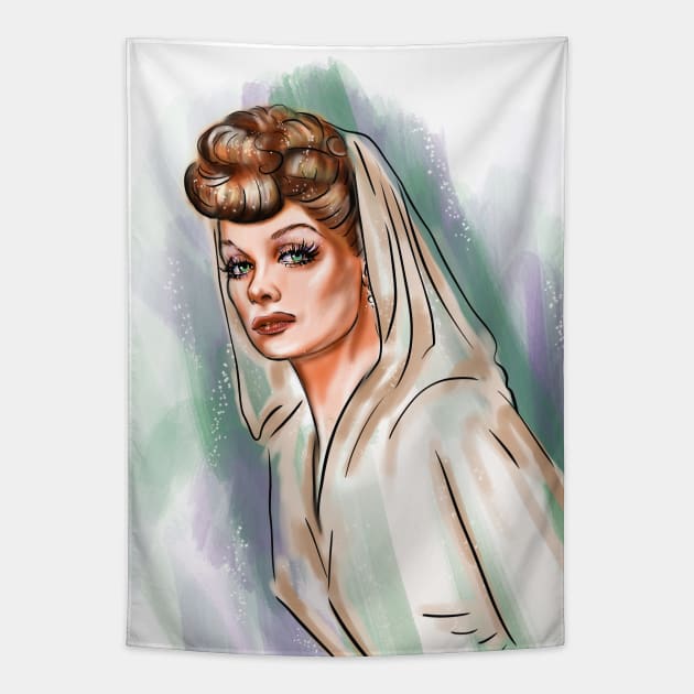 Lucille Ball Tapestry by Svetlana Pelin