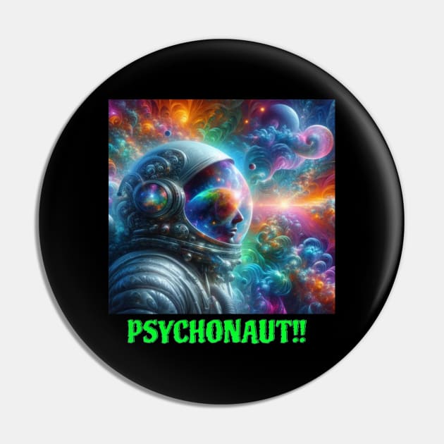 Psychonaut Pin by Out of the world