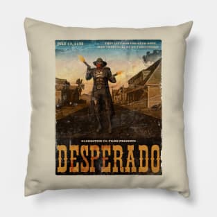 Desperado grindhouse movie poster Pillow