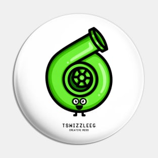 Cutest Turbo - Green Pin