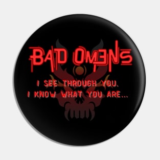 Bad Omens Pin