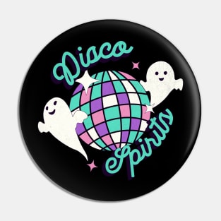 DISCO - Disco Spirits (teal) Pin