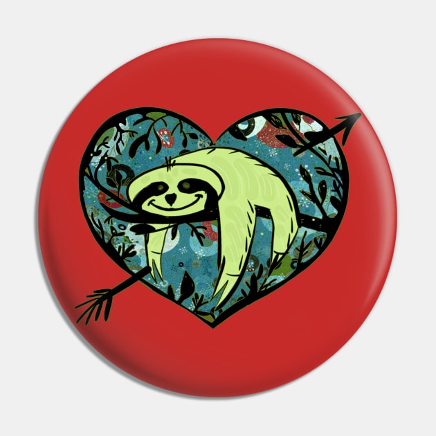 sloth Pin by Handan