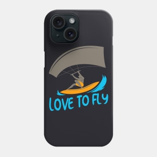 Kiteboard Kitesurfer gift Phone Case