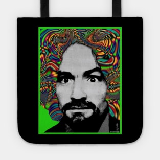 Charles Manson - Psychodelic (Charlie Don't Surf) Tote