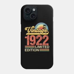 Retro vintage 1922 limited edition Phone Case