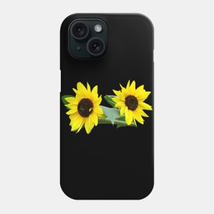 sunflowers, sunflower, sunflowerfield, flowers Phone Case