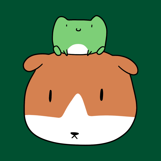 Little Frog and Guinea Pig Face by saradaboru