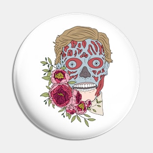 They Live Floral Small Pin