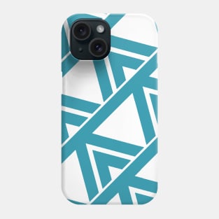 Geometric Futures #7 - Pattern Modular Synth Glitch Art Phone Case