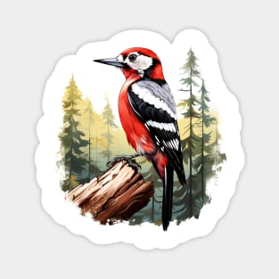 Woodpecker Magnet