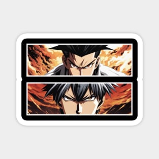 Anime Deadliest Battle Anime Eyes Magnet