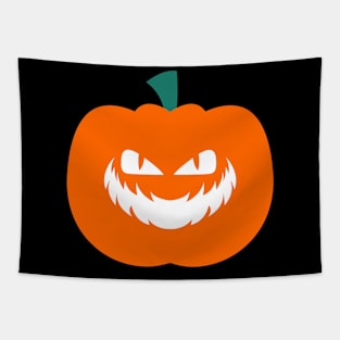 scary pumpkin Tapestry