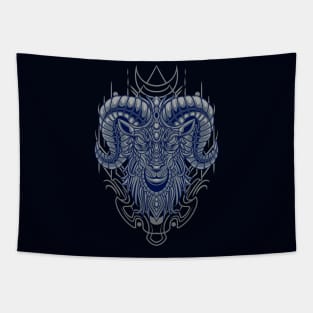 Goat Ornament Tapestry