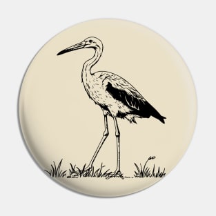 Stork Pin