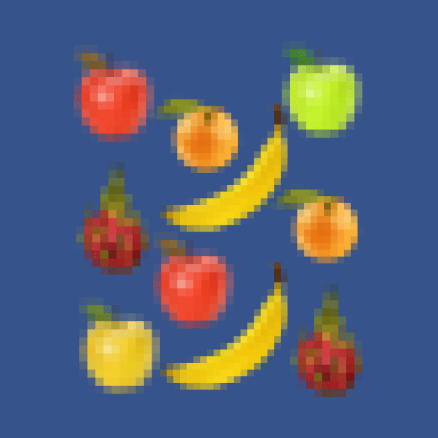 Pixel Fruits by Hazeman