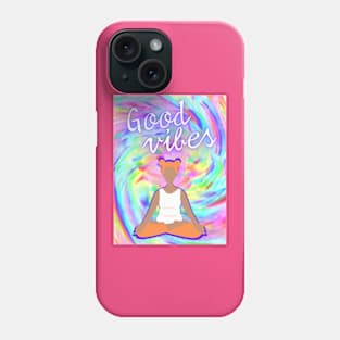 GOOD VIBES Tie Dye 2 Phone Case